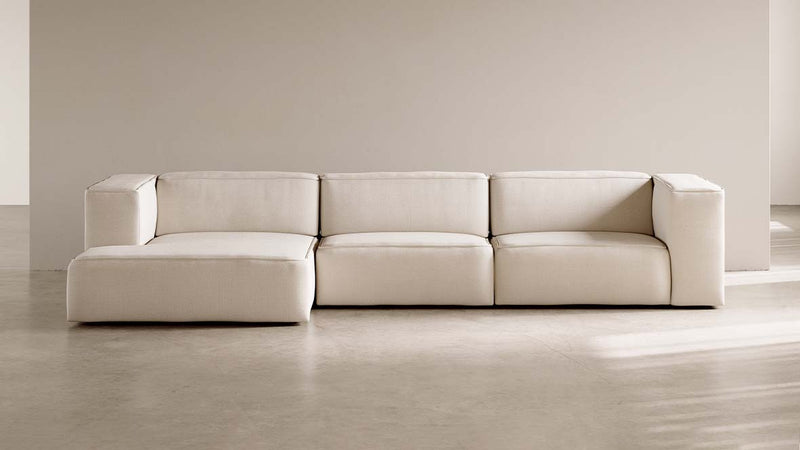 Meester Sofa Arc Frame Stoff 354x165 cm 5-Sitzer