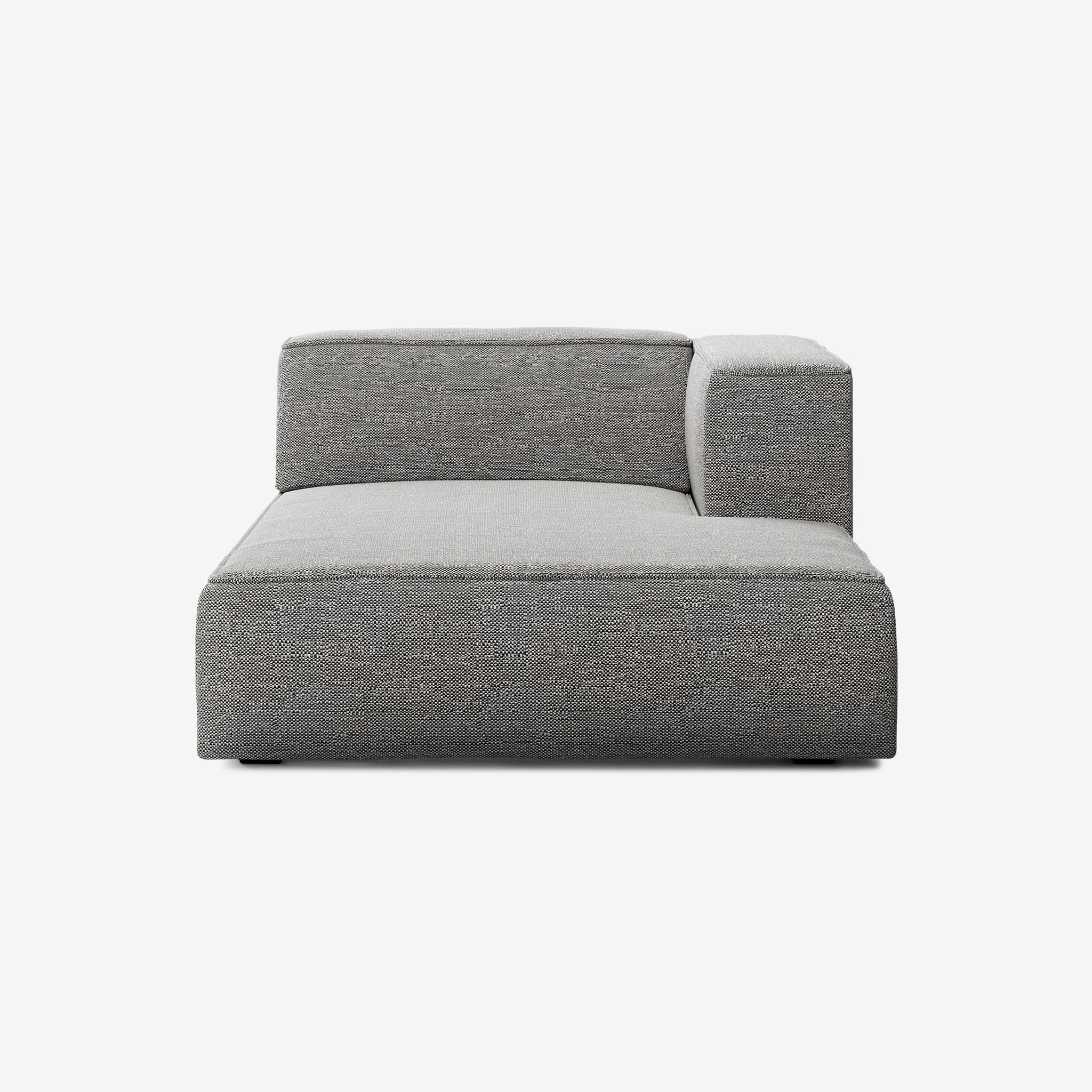 Meester Sofa Divan Groß Rechts Savant Zinc