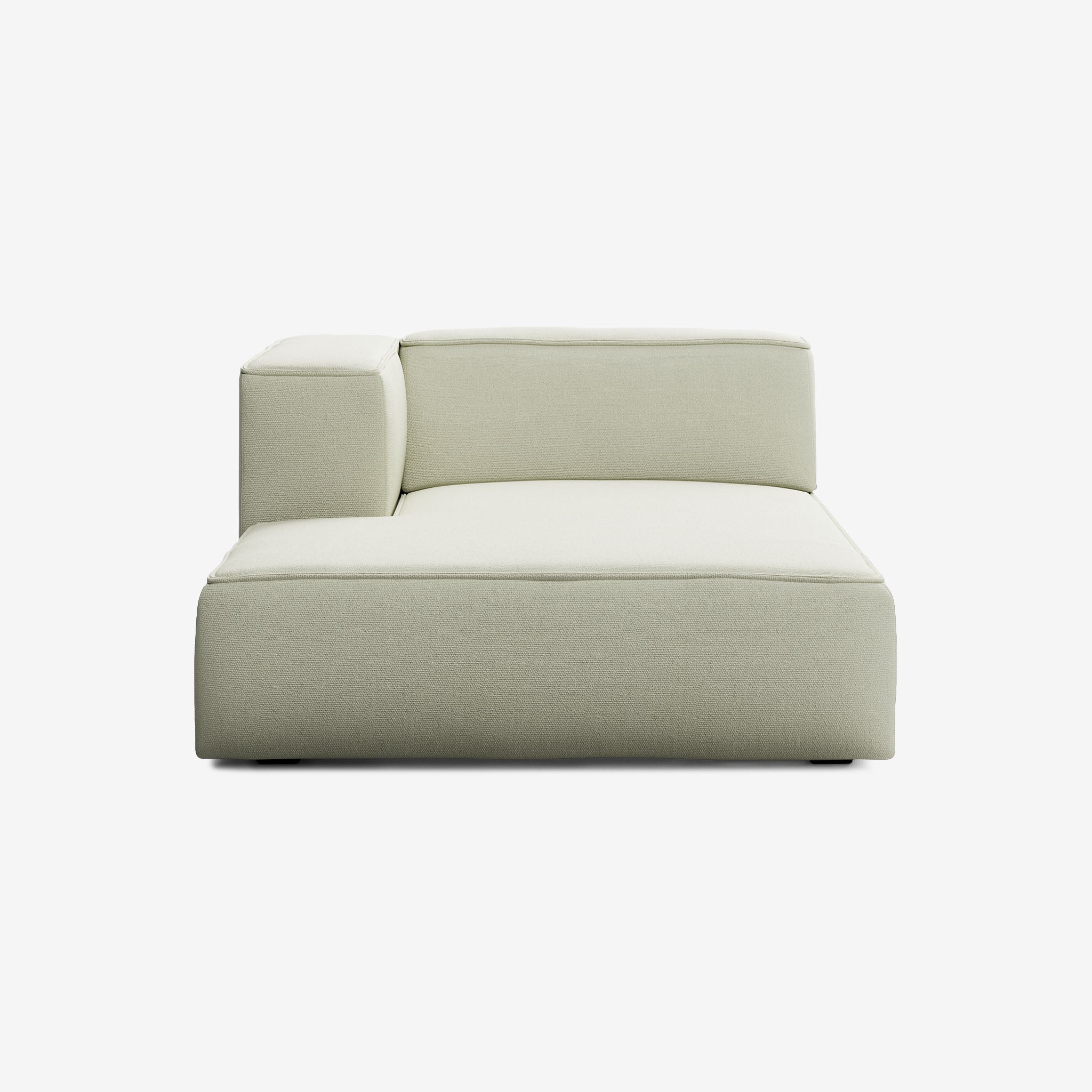 Meester Sofa Divan Groß Heritage Moss Links