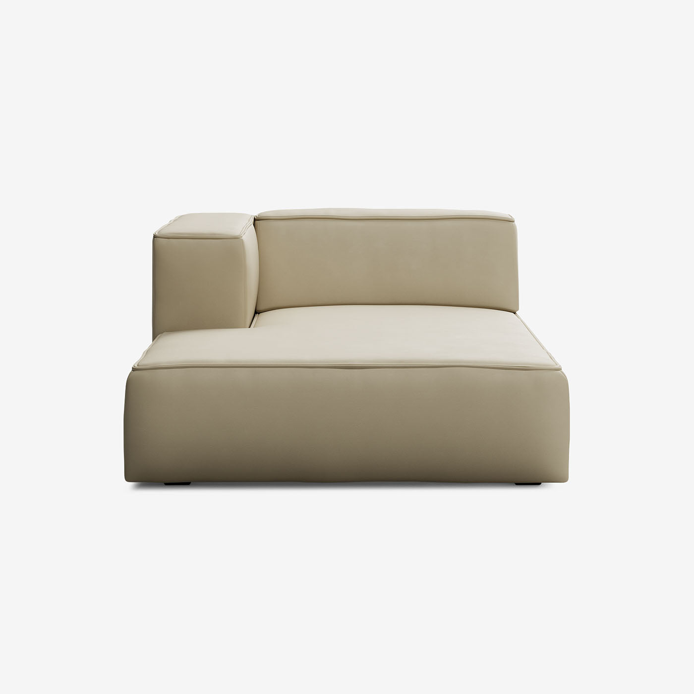 Meester Sofa Divan Groß Links Leder Ivory