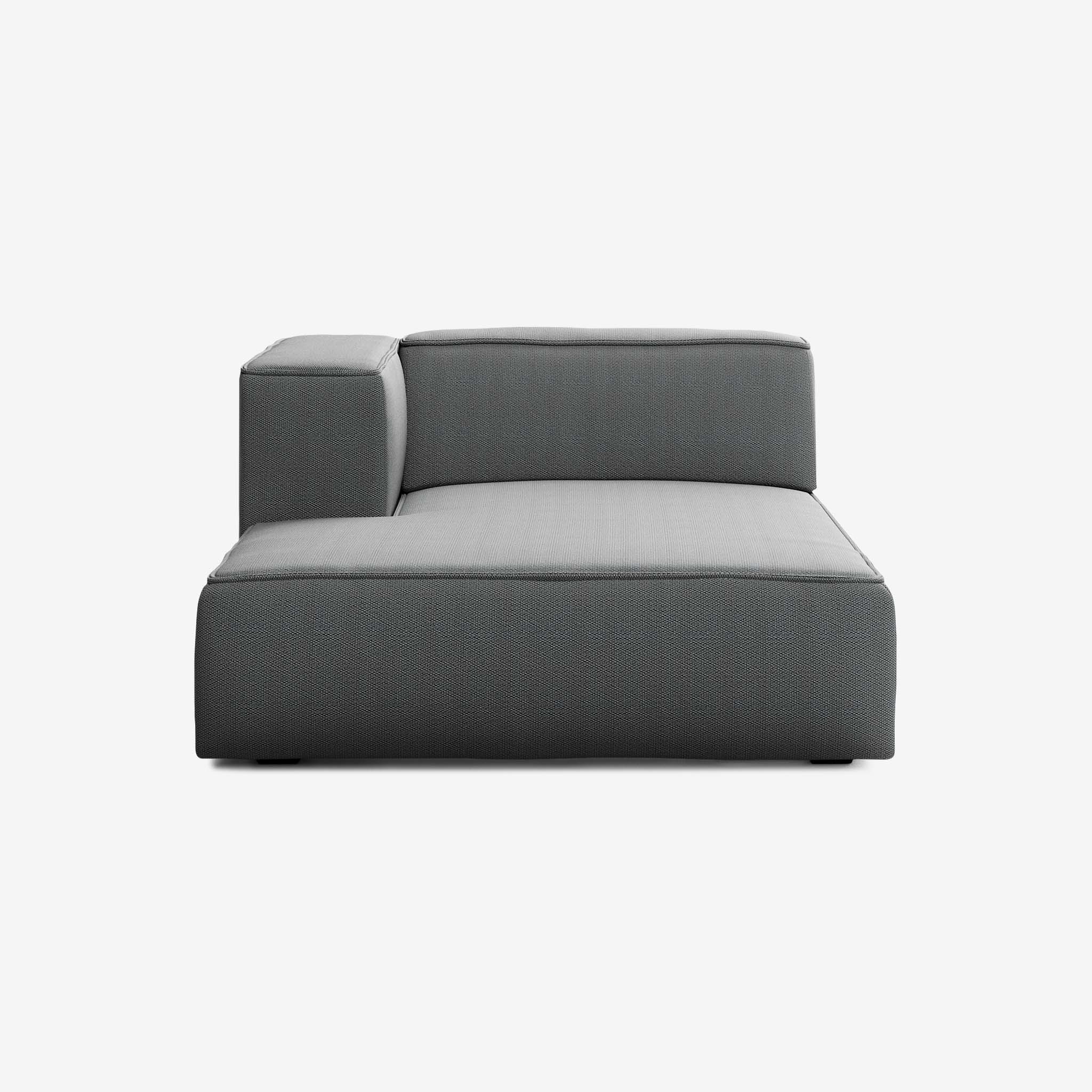 Meester Sofa Divan Groß Loop Charcoal Links