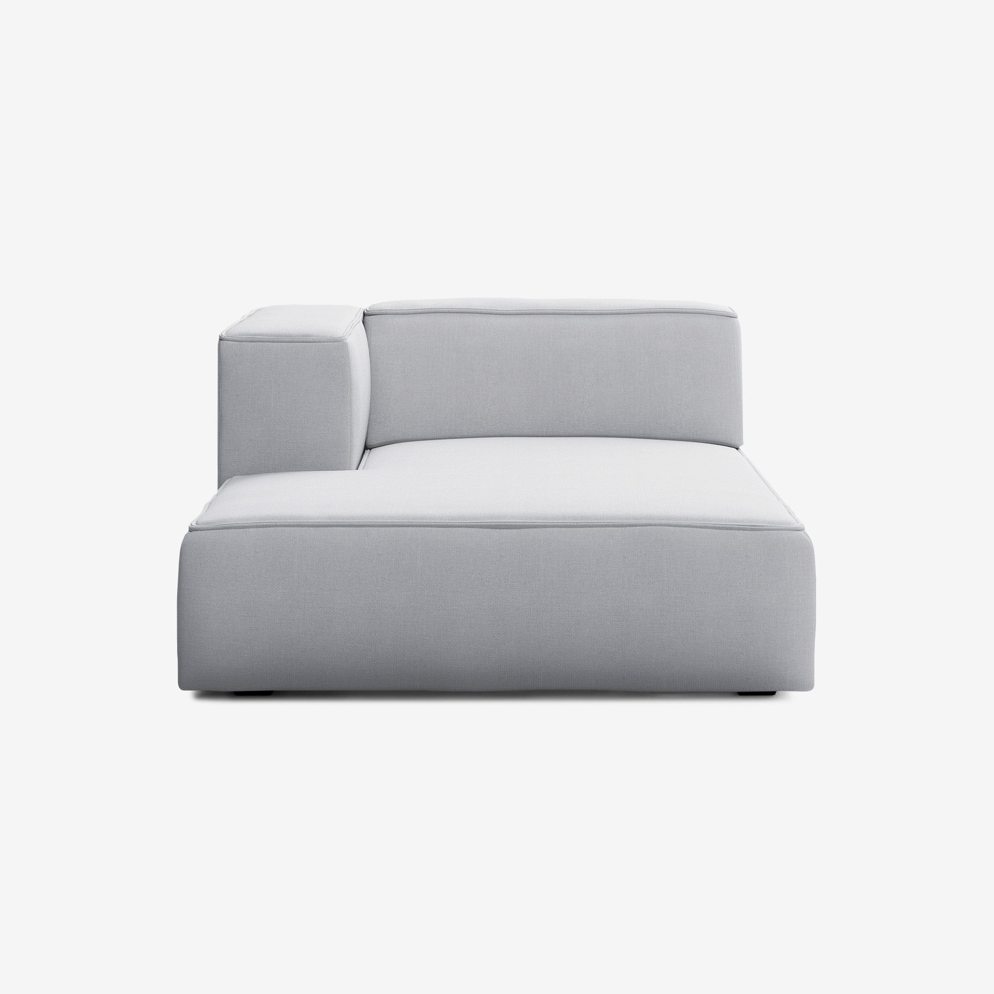 Meester Sofa Divan Groß Nantes Grey Chine Links