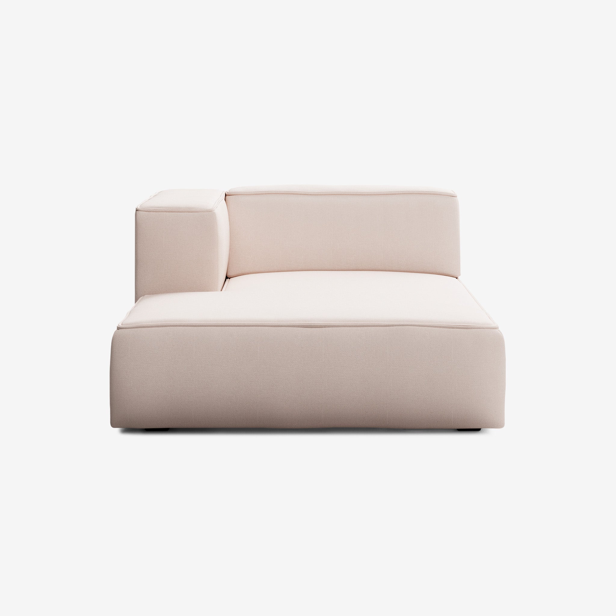 Meester Sofa Divan Groß Nantes Linen Chalk Links