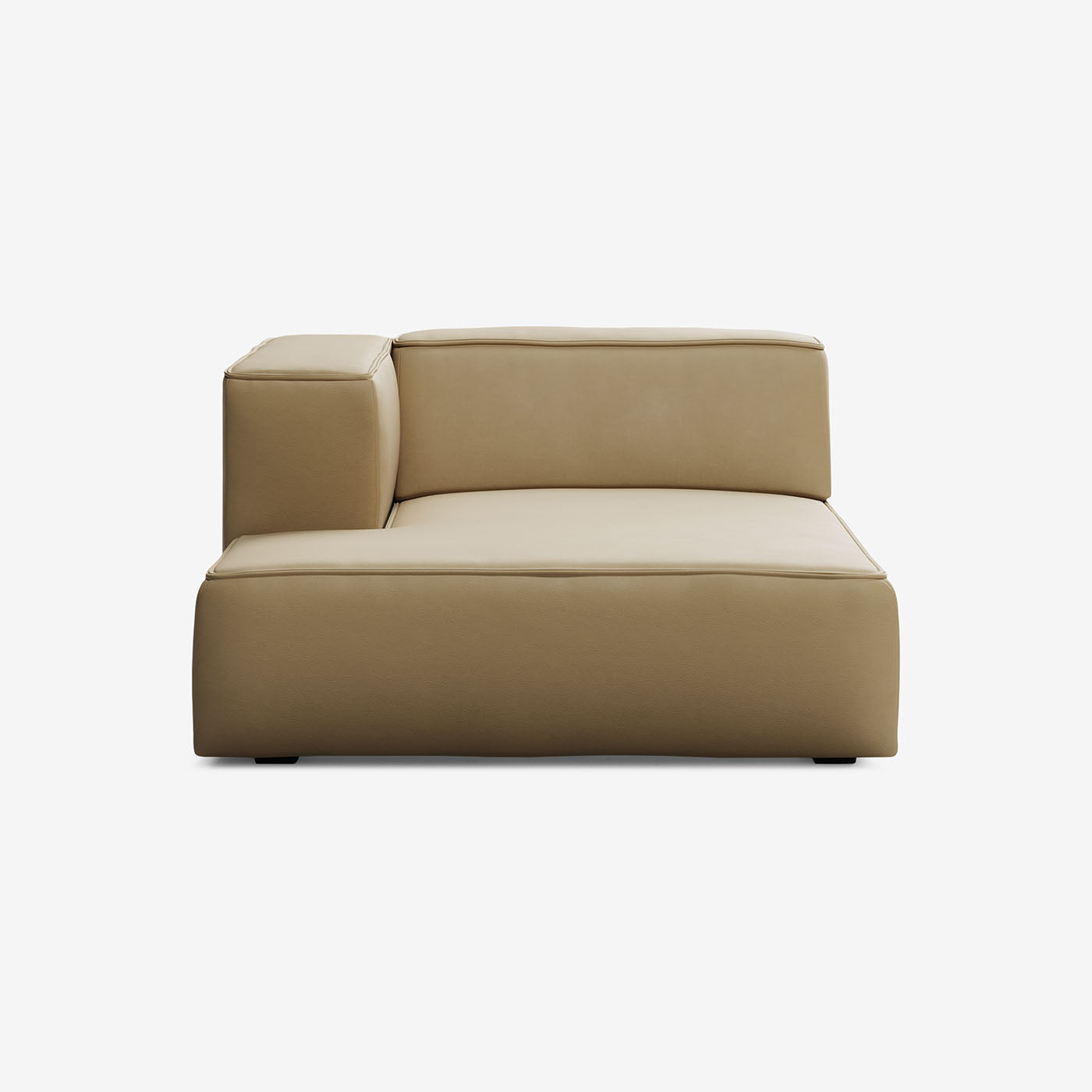 Meester Sofa Divan Links Leder Sand