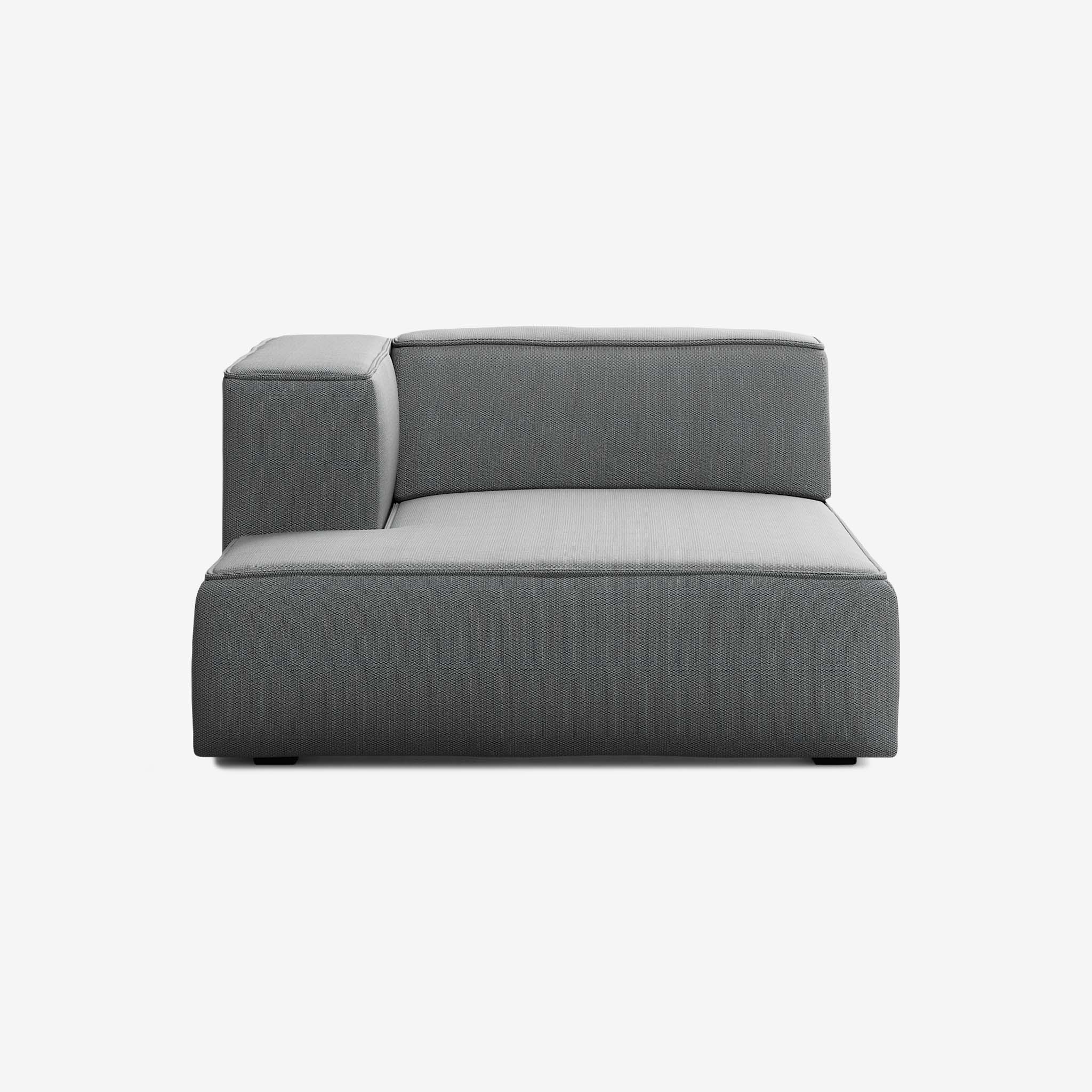 Meester Sofa Divan Loop Charcoal Links