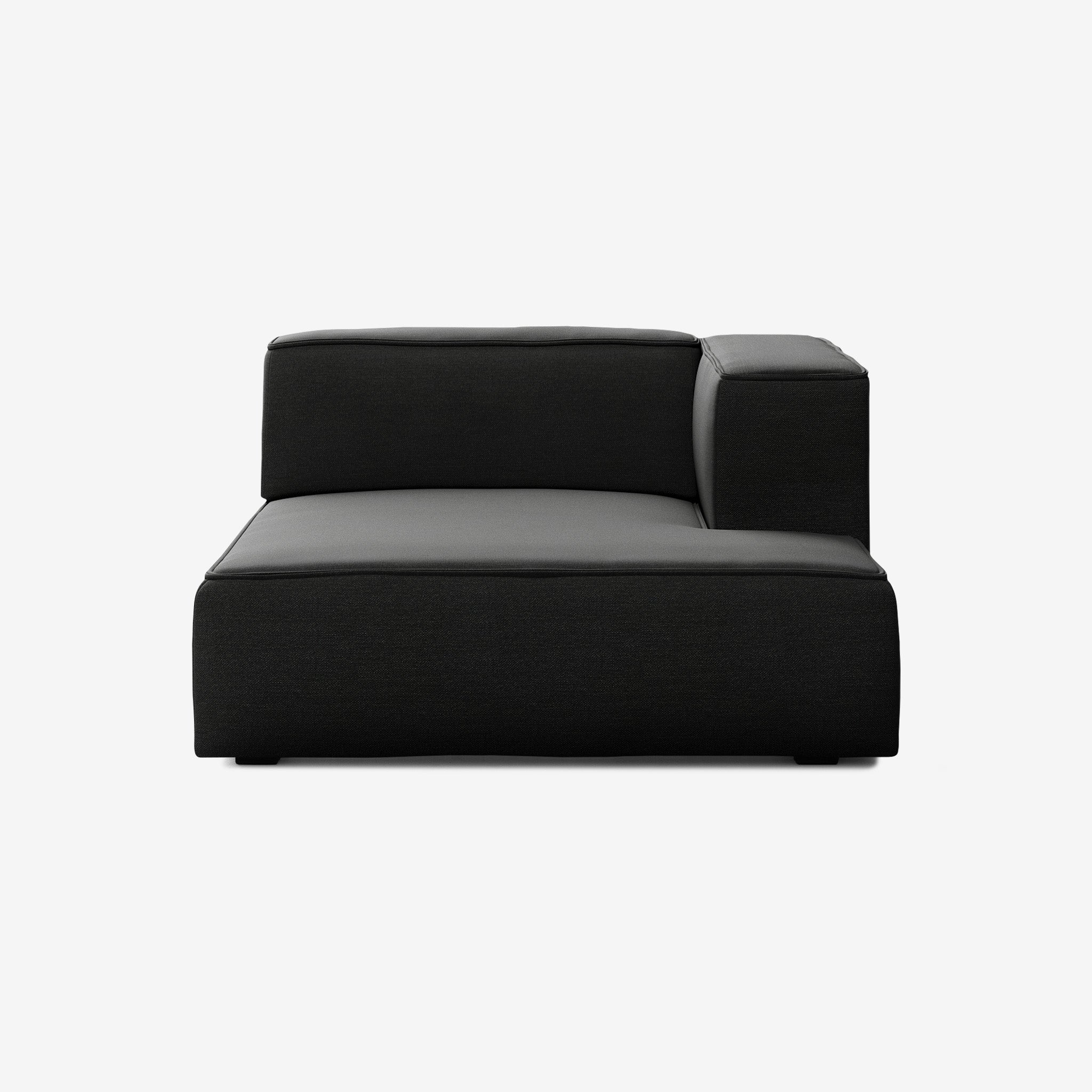 Meester Sofa Divan Nantes Sooty Rechts