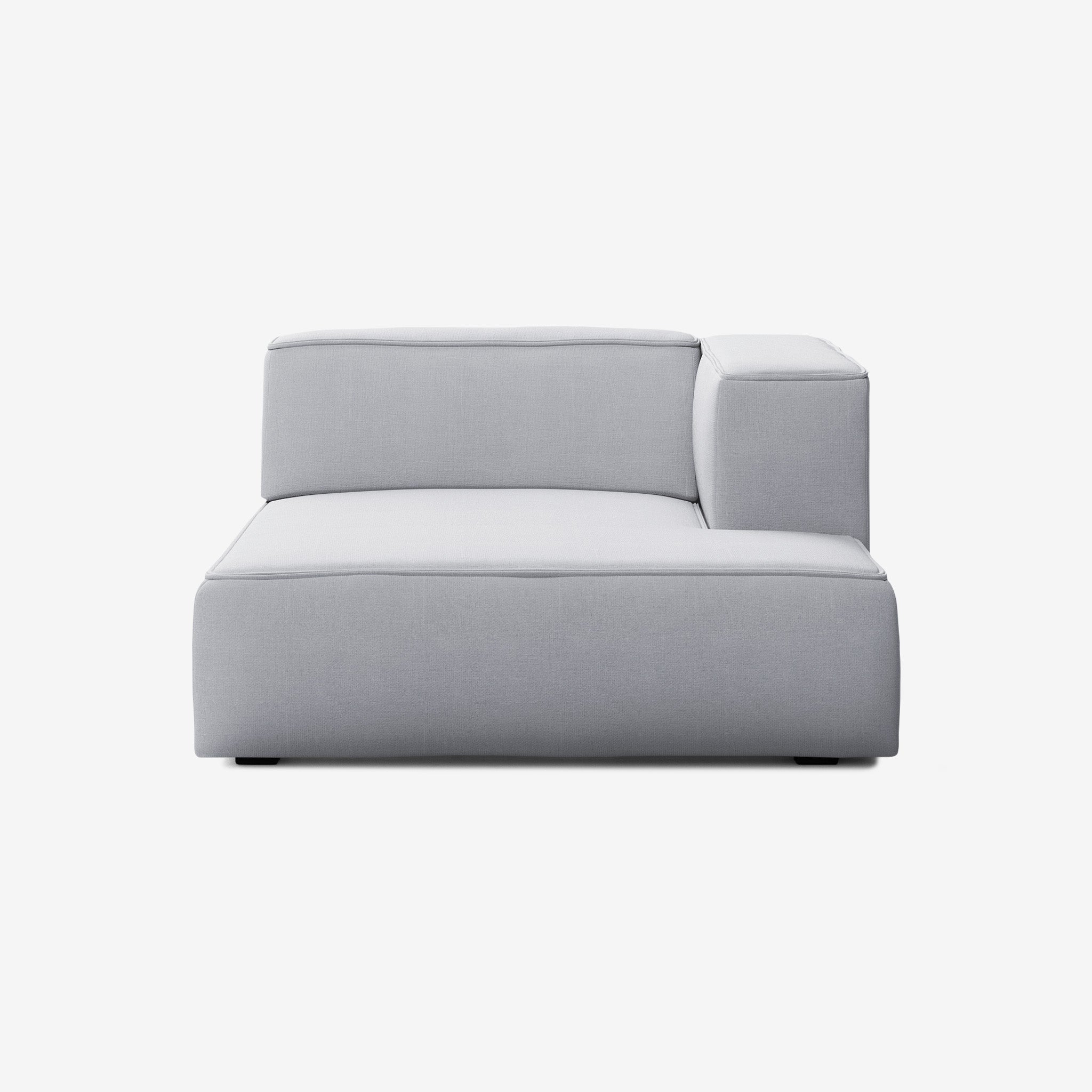 Meester Sofa Divan Rechts Nantes Grey Chine