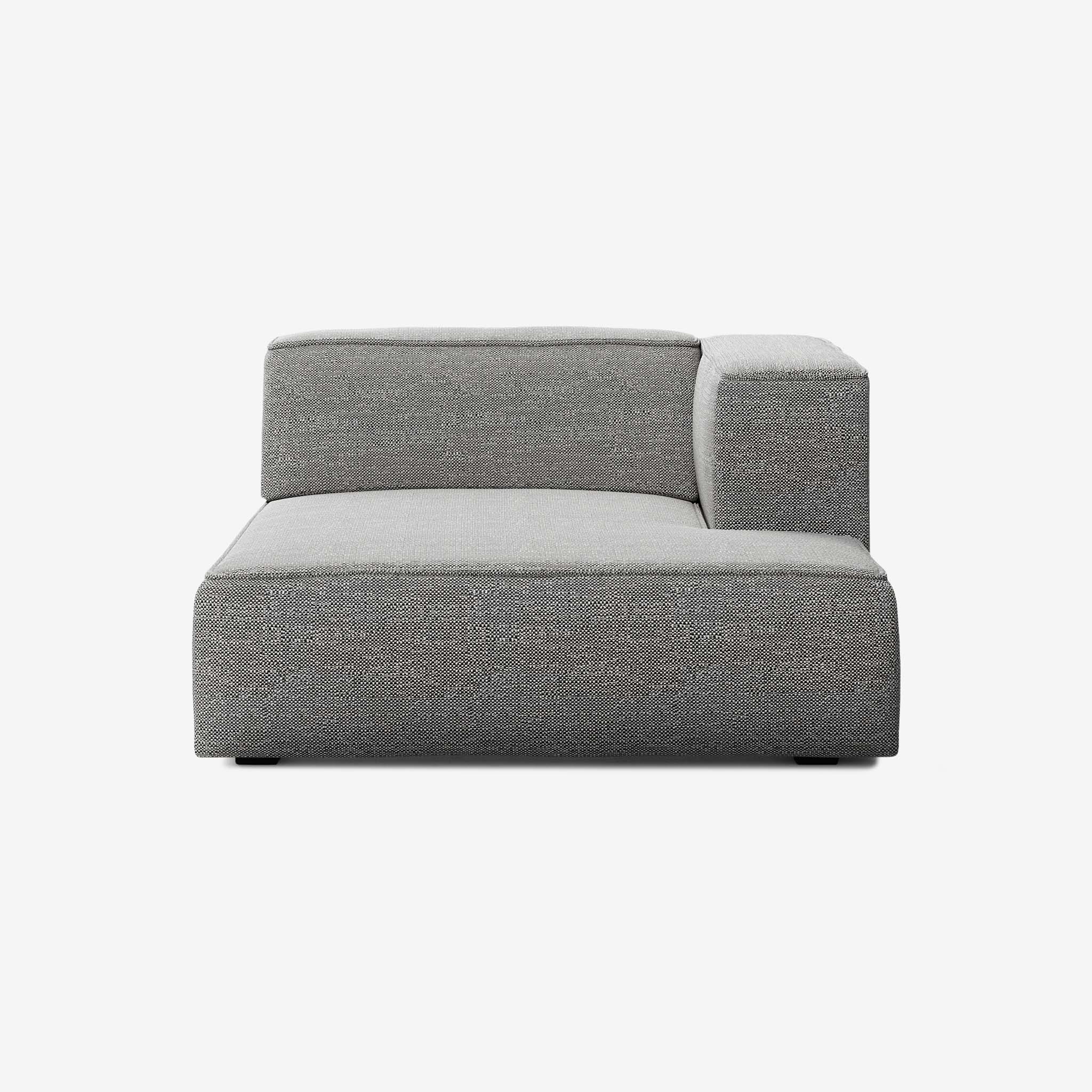 Meester Sofa Divan Rechts Savant Zinc