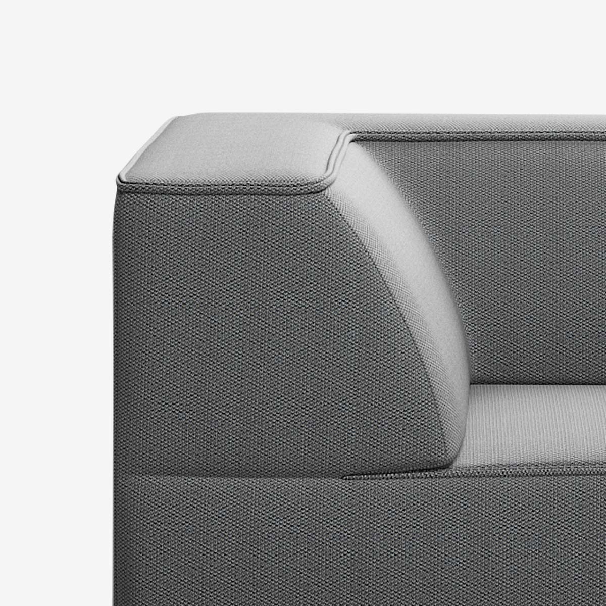 Meester Sofa Ecke Loop Charcoal Detail