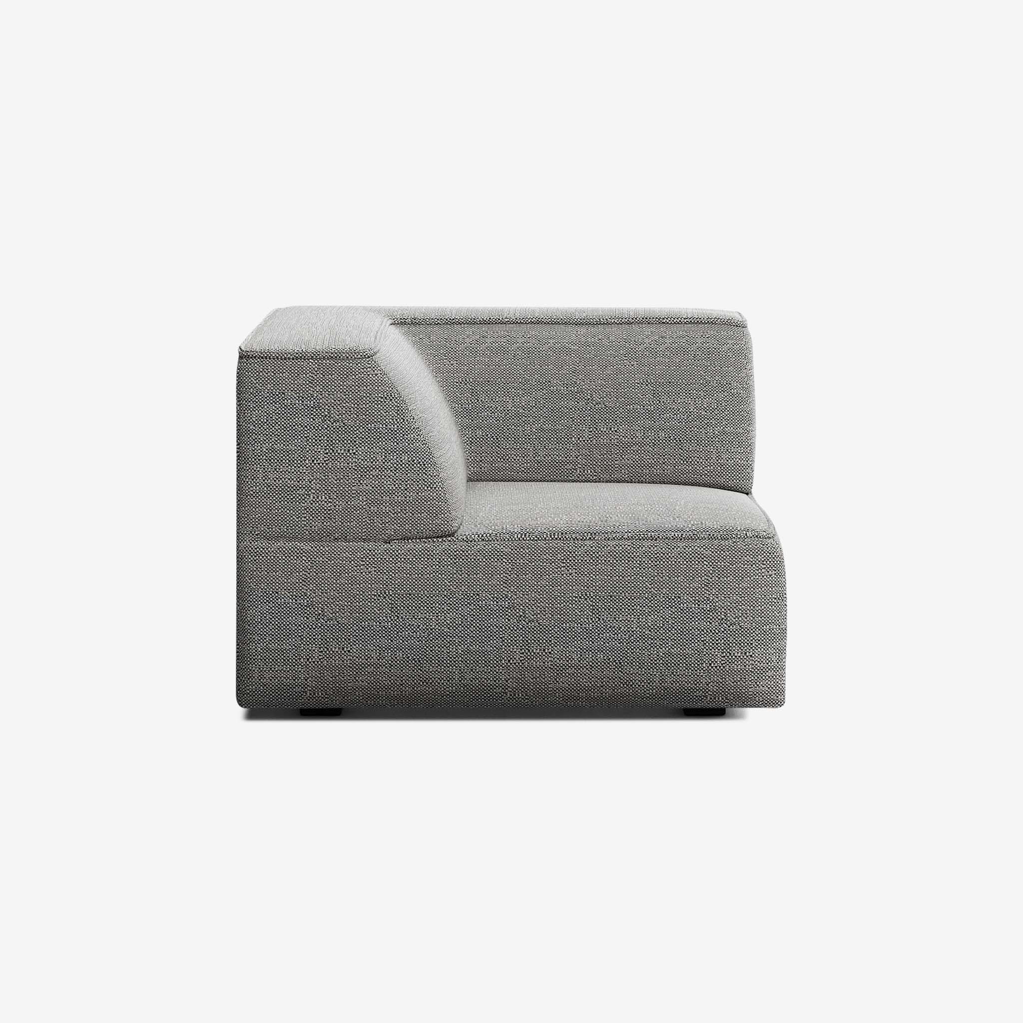 Meester Sofa Ecke Savant Zinc