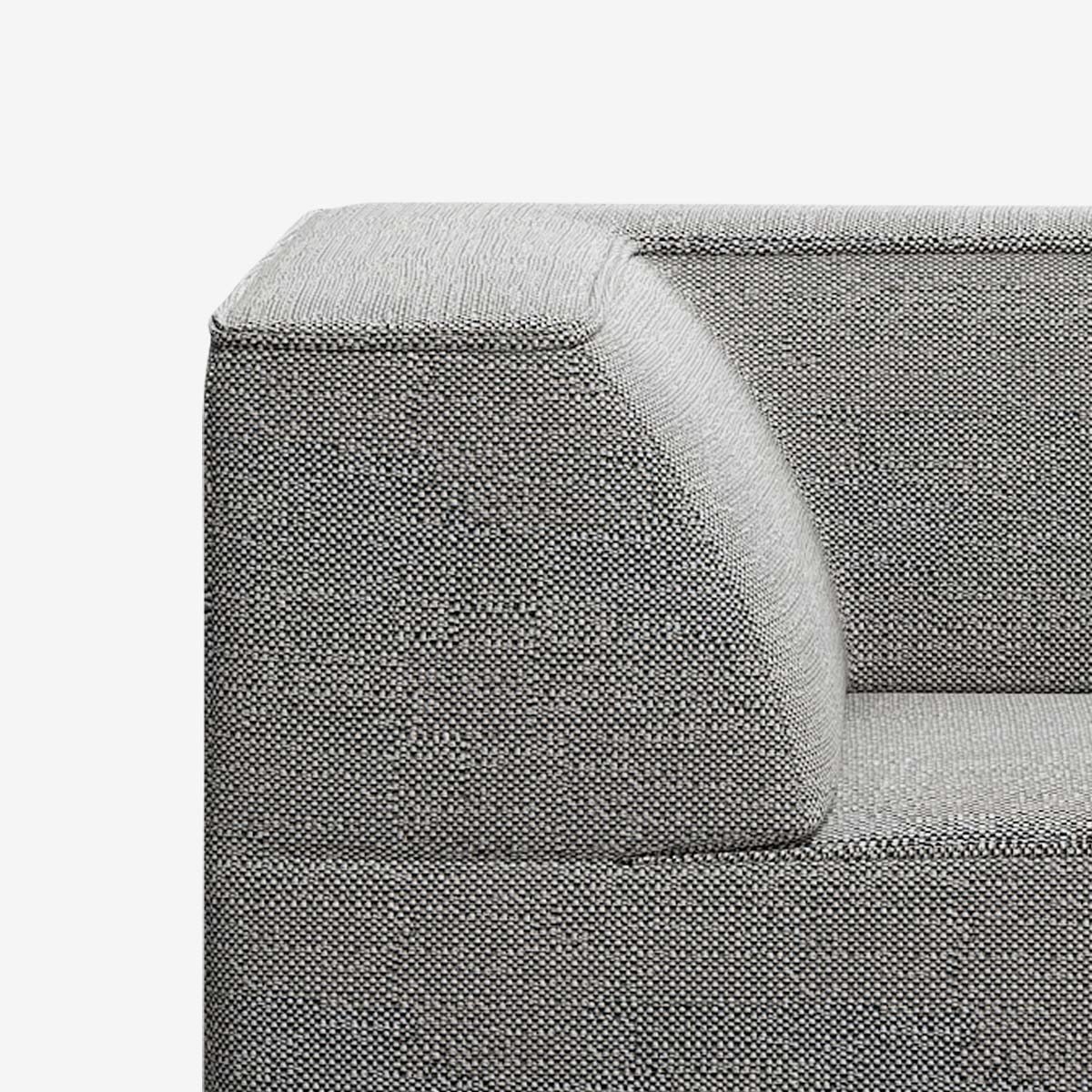 Meester Sofa Ecke Savant Zinc Detail