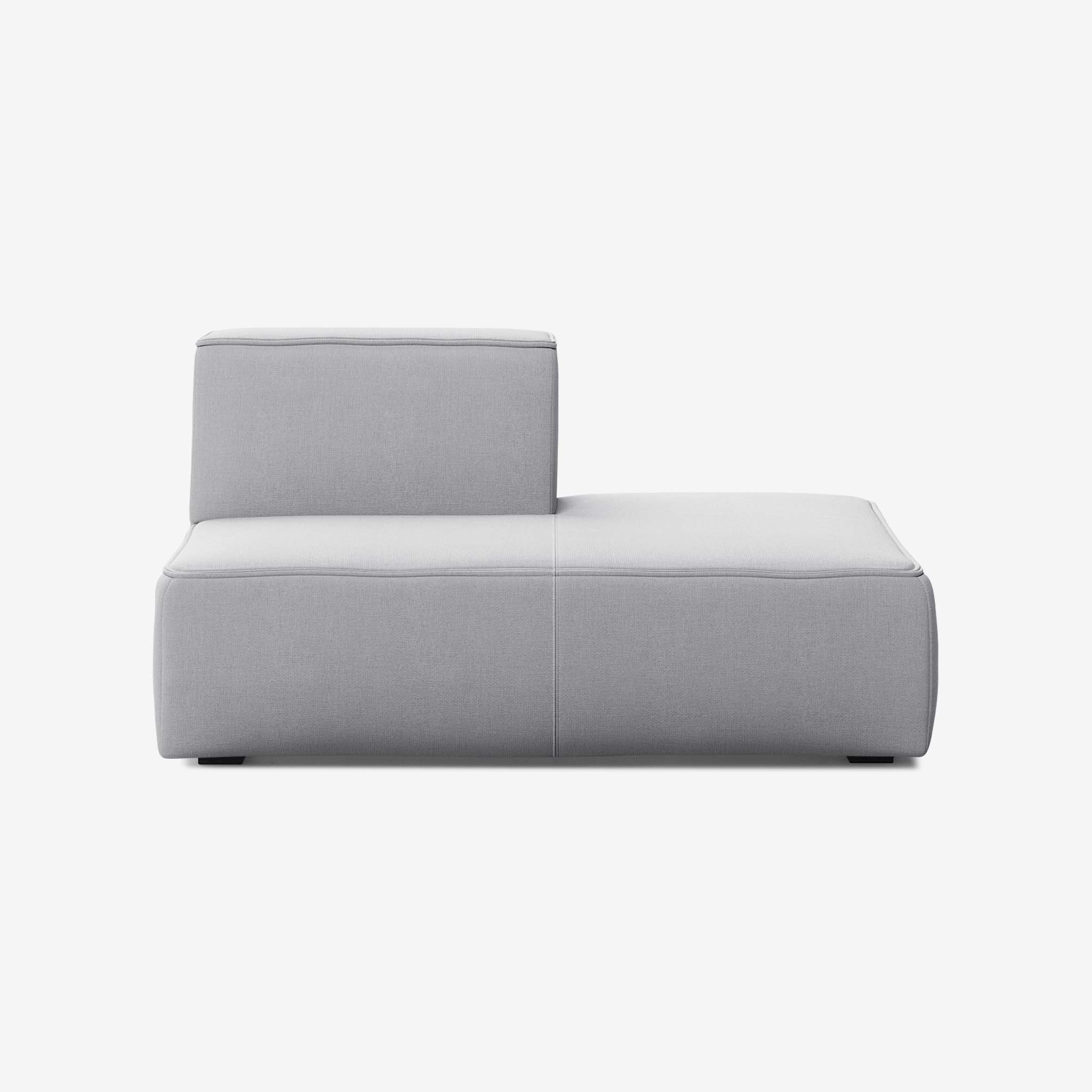 Meester Sofa Lounge Klein Rechts Nantes Grey Chine