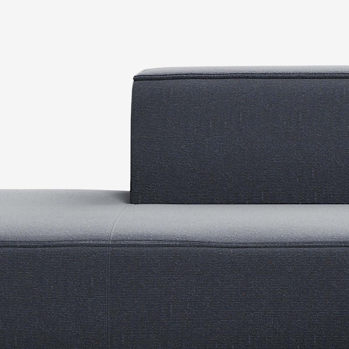 Meester Sofa Lounge links Heritage Indigo Detail