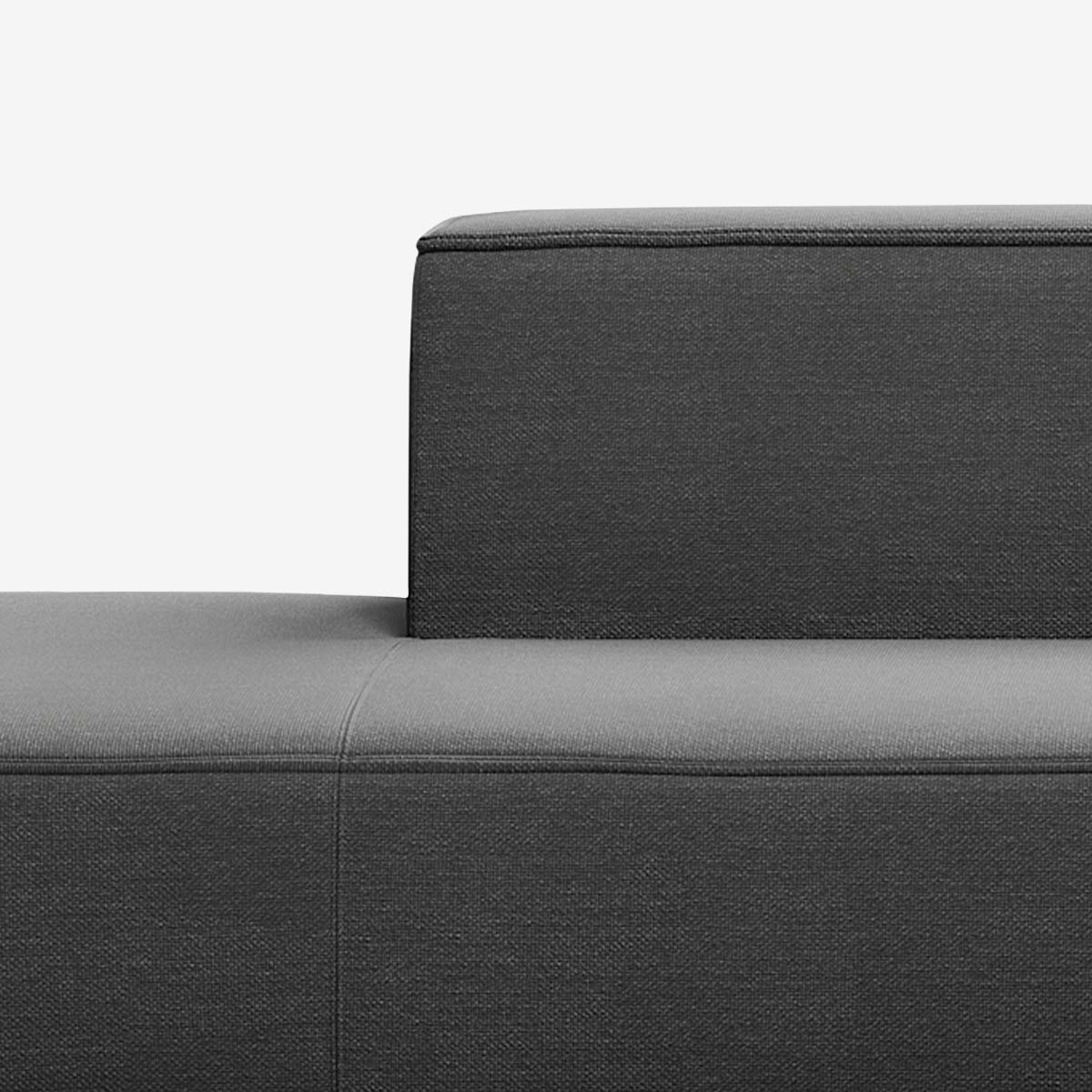 Meester Sofa Lounge links Nantes Sooty Detail