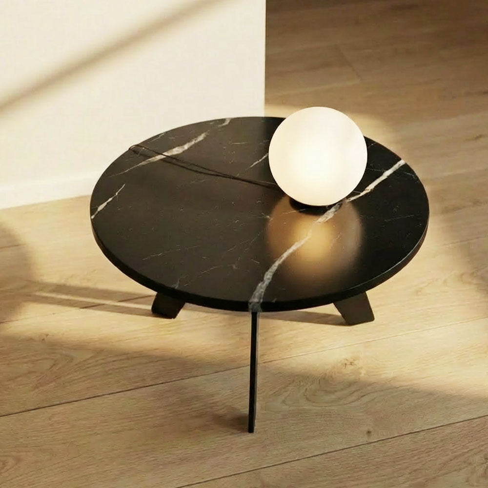 Runder Beistelltisch Marmor Hoogland Lookbook