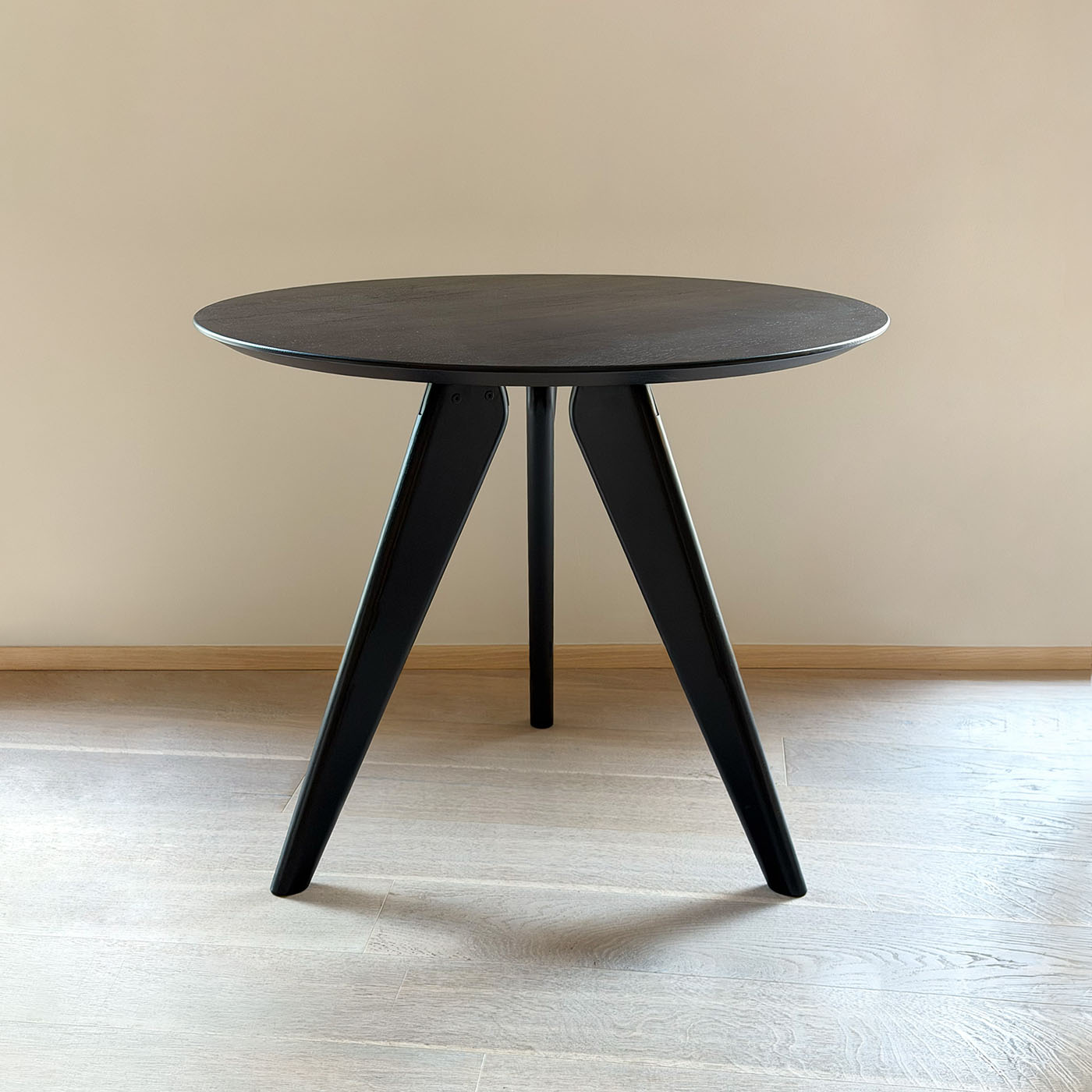 Runder Esstisch Hielke ø 90 cm (Schwarz)