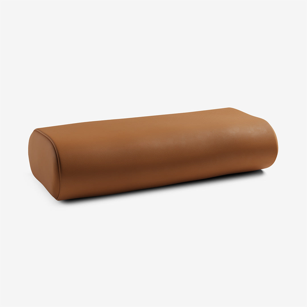 Sofa Nackenkissen Leder Cognac